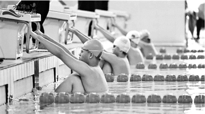 昔日训练时, 磋展示的平